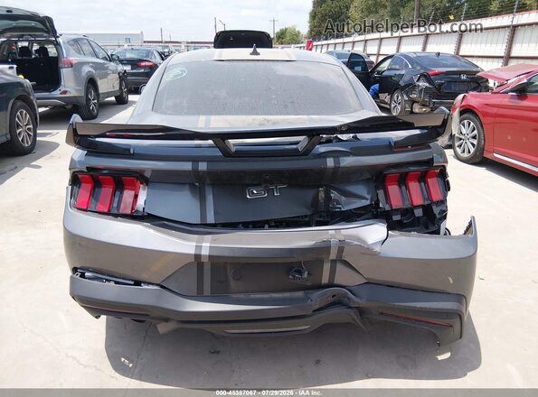 1FA6P8CF3R5420314 2024 FORD MUSTANG Gray 