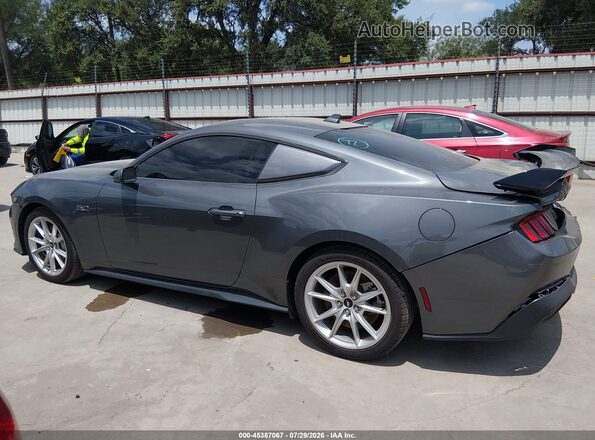 1FA6P8CF3R5420314 2024 FORD MUSTANG Gray 