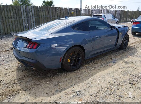 1FA6P8CF3T5400054 2026 FORD MUSTANG Синий Задняя правая четверть