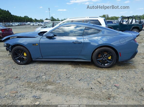 1FA6P8CF3T5400054 2026 FORD MUSTANG Синий Панорамный вид салона 360°
