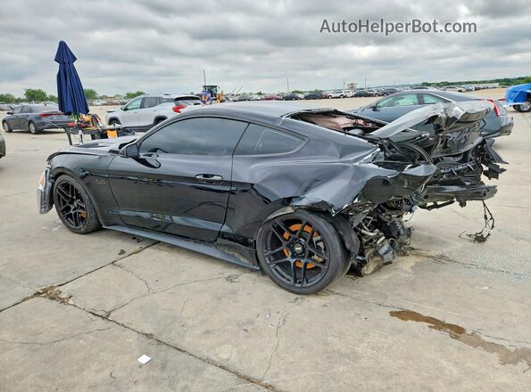 1FA6P8CF4G5289911 2016 FORD MUSTANG Black Trasero izquierdo