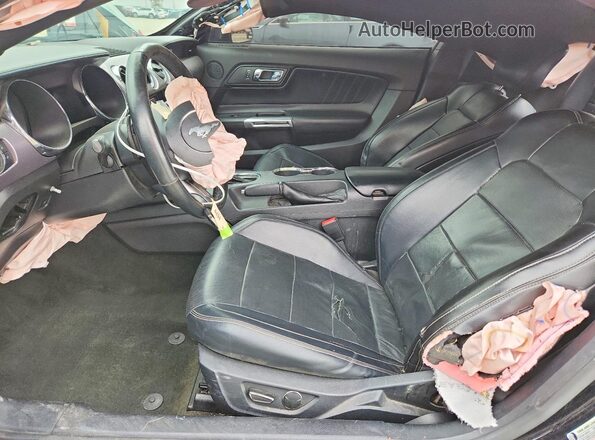 1FA6P8CF4G5289911 2016 FORD MUSTANG Black Vista interior delantera