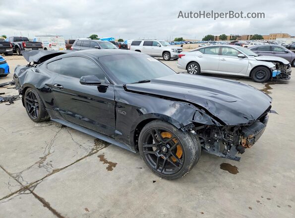 1FA6P8CF4G5289911 2016 FORD MUSTANG Black Delantero derecho