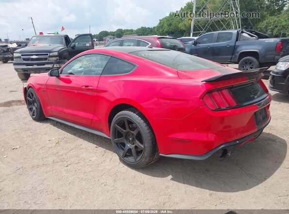 1FA6P8CF4G5322177 2016 FORD MUSTANG Red Tył lewy