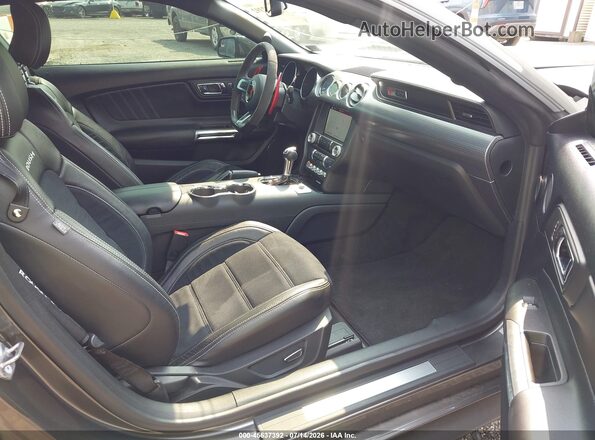 1FA6P8CF4G5337018 2016 FORD MUSTANG Gray Widok wnętrza z przodu