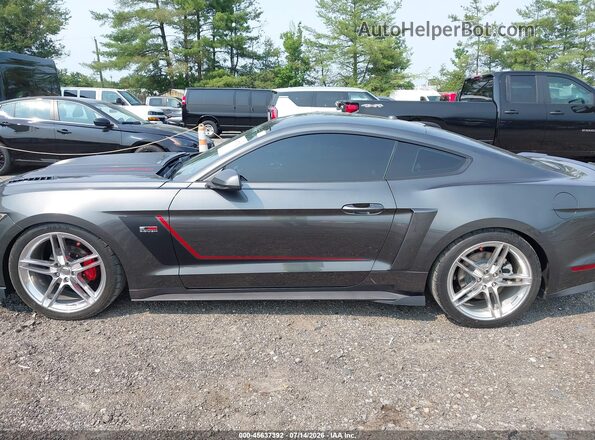 1FA6P8CF4G5337018 2016 FORD MUSTANG Gray Widok wnętrza 360 stopni