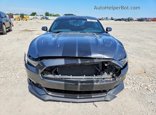 1FA6P8CF4H5226681 2017 FORD MUSTANG Gray წინა ხედი