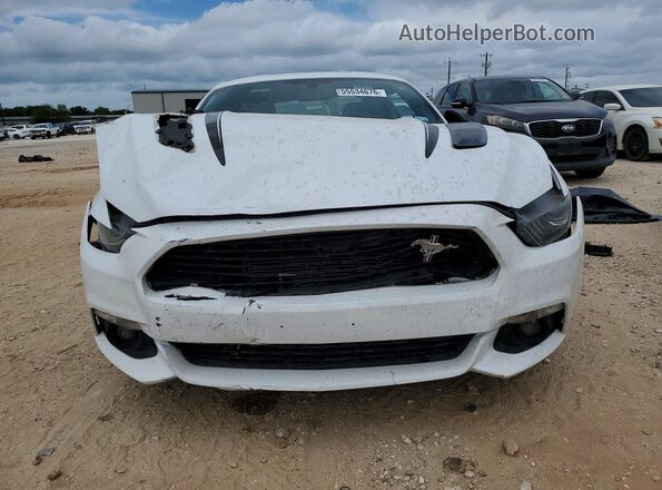 1FA6P8CF4H5237034 2017 FORD MUSTANG White Դիմացի տեսք