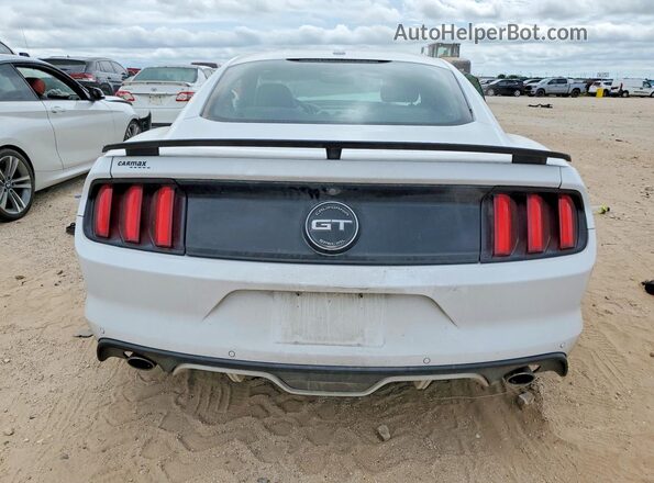 1FA6P8CF4H5237034 2017 FORD MUSTANG White Հետևի տեսք