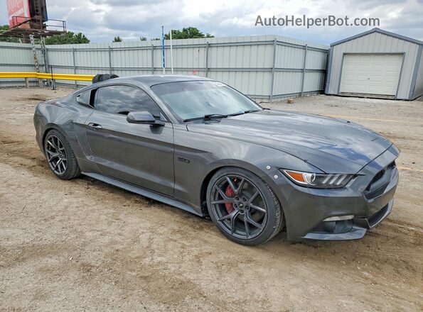 1FA6P8CF4H5281146 2017 FORD MUSTANG Gray წინა მარჯვენა