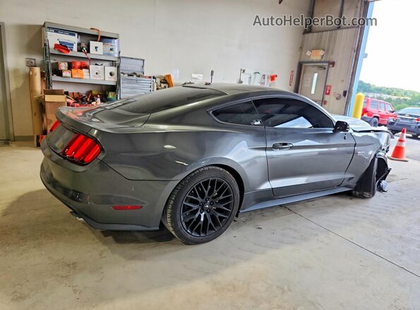 1FA6P8CF4H5309267 2017 FORD MUSTANG Gray Tył prawy