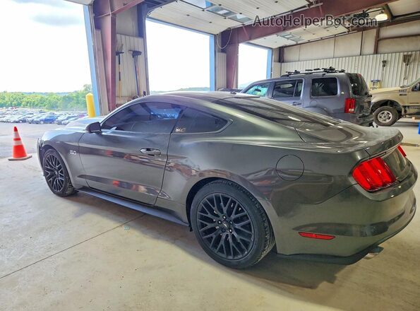 1FA6P8CF4H5309267 2017 FORD MUSTANG Gray Tył lewy