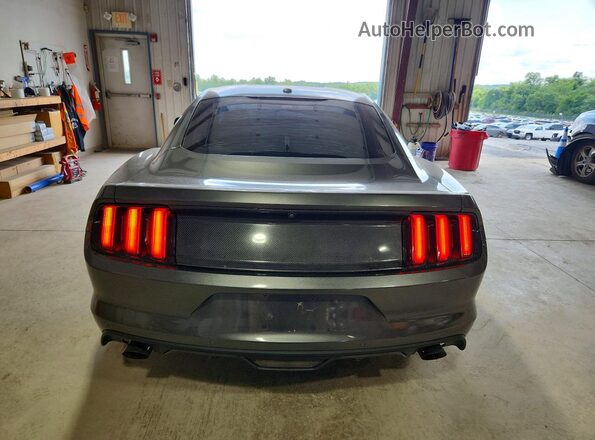 1FA6P8CF4H5309267 2017 FORD MUSTANG Gray Widok z tyłu