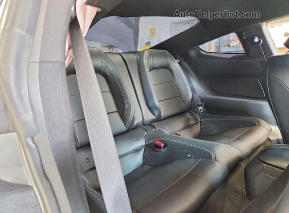 1FA6P8CF4H5309267 2017 FORD MUSTANG Gray Widok tylnych siedzeń
