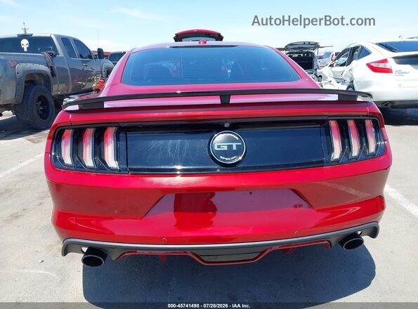 1FA6P8CF4H5336243 2017 FORD MUSTANG Red 