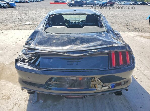 1FA6P8CF4H5342320 2017 FORD MUSTANG Black Հետևի տեսք