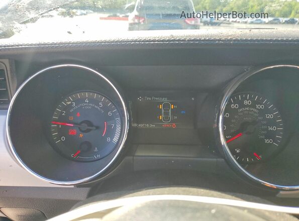 1FA6P8CF4H5342320 2017 FORD MUSTANG Black Սարքավորումների վահանակի տեսք