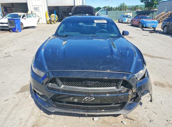 1FA6P8CF4H5342320 2017 FORD MUSTANG Black Դիմացի տեսք