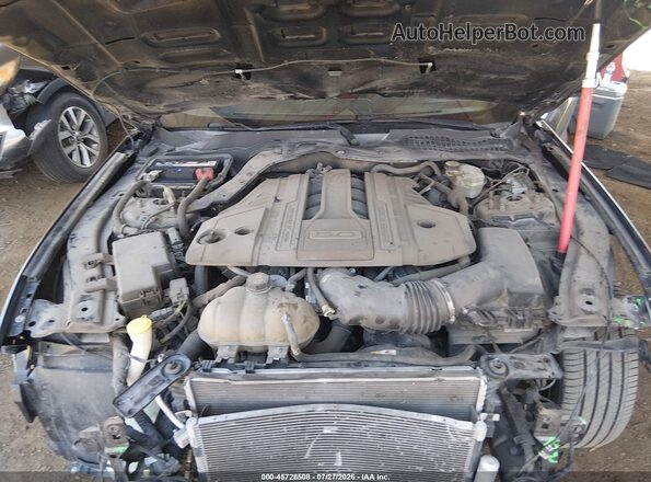 1FA6P8CF4J5105087 2018 FORD MUSTANG Черный Вид сзади