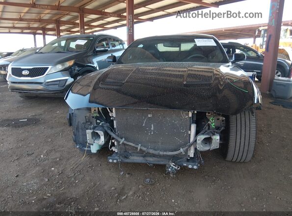 1FA6P8CF4J5105087 2018 FORD MUSTANG Черный Вид спереди