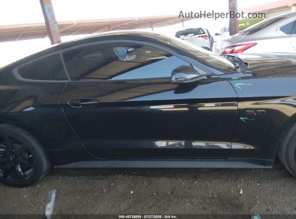 1FA6P8CF4J5105087 2018 FORD MUSTANG Черный Панорамный вид салона 360°