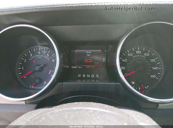 1FA6P8CF4J5128899 2018 FORD MUSTANG White Հետևի նստատեղերի տեսք