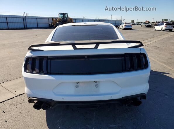 1FA6P8CF4J5133777 2018 FORD MUSTANG White Հետևի տեսք
