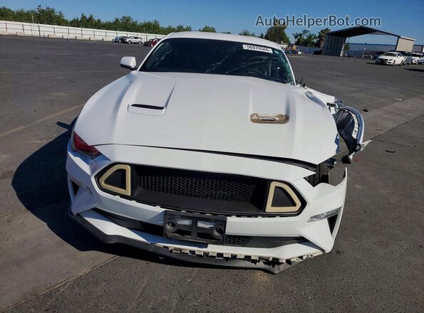 1FA6P8CF4J5133777 2018 FORD MUSTANG White Դիմացի տեսք