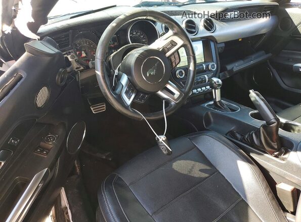 1FA6P8CF4J5133777 2018 FORD MUSTANG White Առջևի վահանակի տեսք