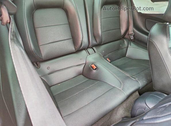 1FA6P8CF4J5157626 2018 FORD MUSTANG Yellow Vista de los asientos traseros