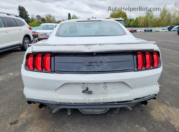 1FA6P8CF4K5161368 2019 FORD MUSTANG White Vista trasera