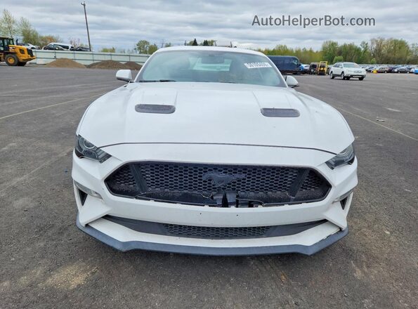 1FA6P8CF4K5161368 2019 FORD MUSTANG White Vista frontal
