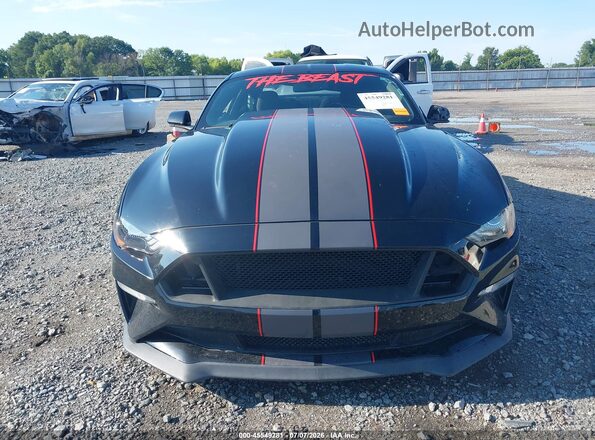 1FA6P8CF4K5173505 2019 FORD MUSTANG Black Dashboard view