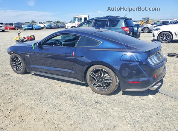 1FA6P8CF4M5147795 2021 FORD MUSTANG Black Rear left