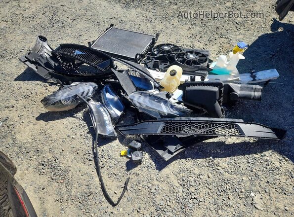 1FA6P8CF4M5147795 2021 FORD MUSTANG Black Engine compartment view