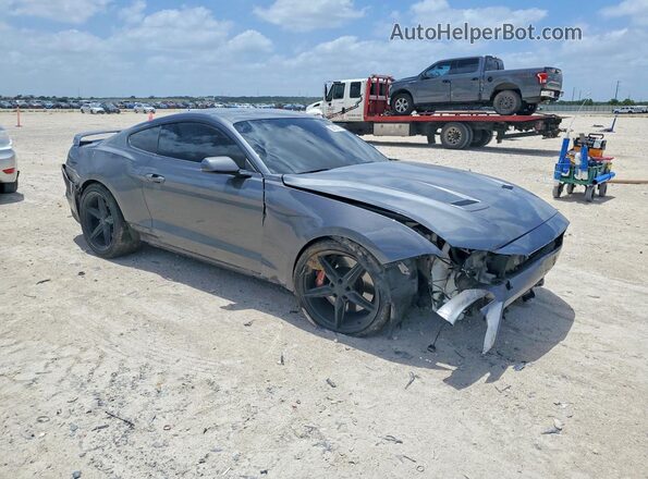 1FA6P8CF4N5121411 2022 FORD MUSTANG Gray წინა მარჯვენა