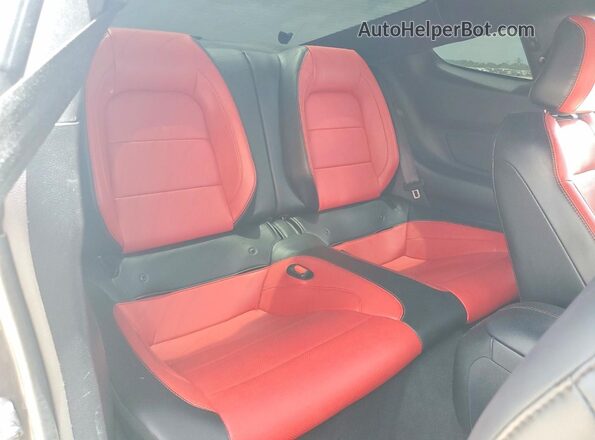 1FA6P8CF4N5121411 2022 FORD MUSTANG Gray უკანა სავარძლების ხედი