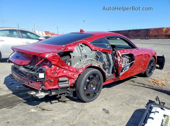 1FA6P8CF4R5407149 2024 FORD MUSTANG Red უკანა მარჯვენა