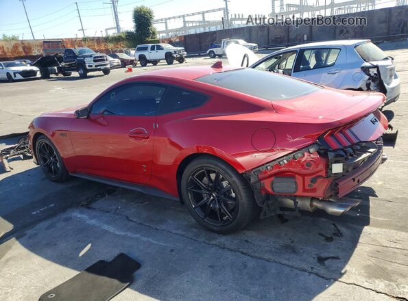 1FA6P8CF4R5407149 2024 FORD MUSTANG Red უკანა მარცხენა