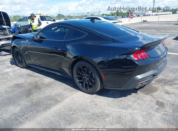 1FA6P8CF4R5418412 2024 FORD MUSTANG Черный Задняя левая четверть