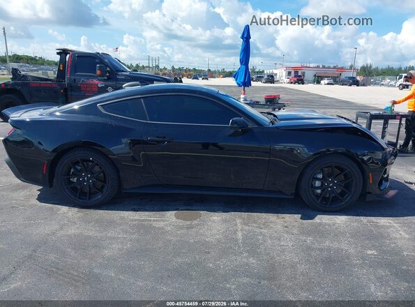 1FA6P8CF4R5418412 2024 FORD MUSTANG Черный Вид задней части салона
