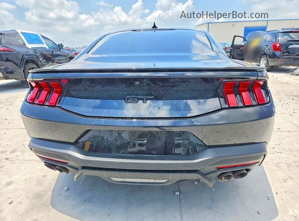 1FA6P8CF4R5431015 2024 FORD MUSTANG Black Vista trasera