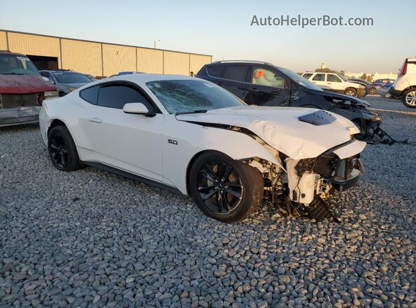 1FA6P8CF4S5409585 2025 FORD MUSTANG White Передня права чверть