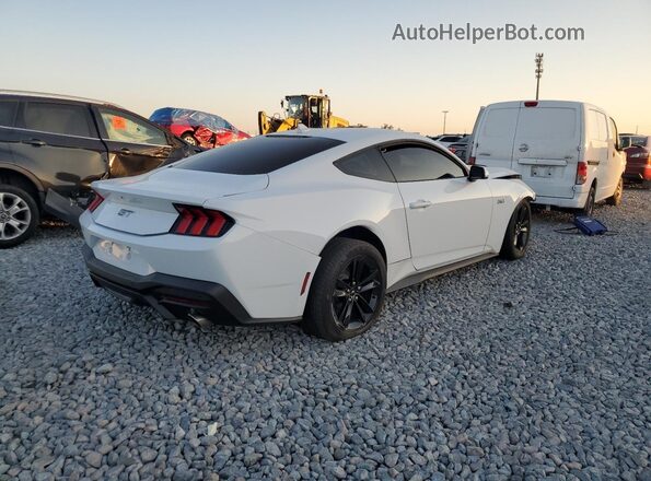 1FA6P8CF4S5409585 2025 FORD MUSTANG White Задня права чверть