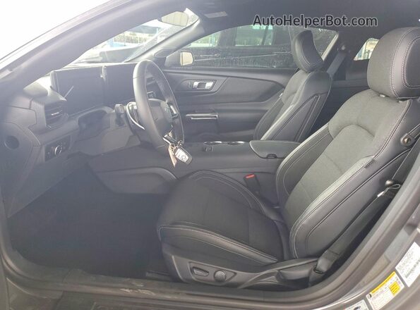 1FA6P8CF4S5417878 2025 FORD MUSTANG Gray Սալոնի դիմացի տեսք