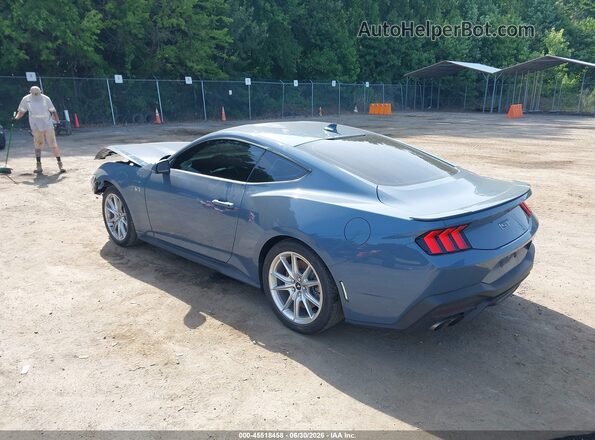 1FA6P8CF4S5418089 2025 FORD MUSTANG Gray Rear left