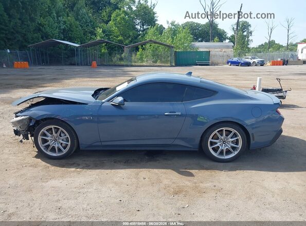 1FA6P8CF4S5418089 2025 FORD MUSTANG Gray 360 interior view