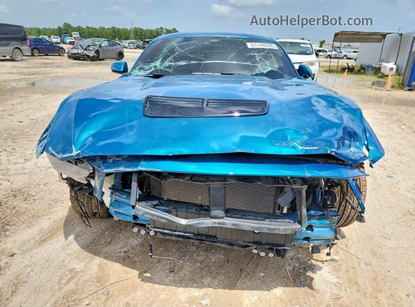 1FA6P8CF4T5400564 2026 FORD MUSTANG Teal Front view