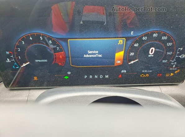 1FA6P8CF4T5400564 2026 FORD MUSTANG Teal Instrument cluster view