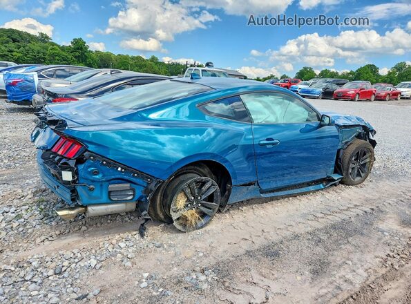 1FA6P8CF4T5400712 2026 FORD MUSTANG Blue Rear right